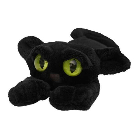 Manhattan Toy Ziggie Lanky Katt Kosedyr – lang og smal svart kattekosedyr, 36 cm