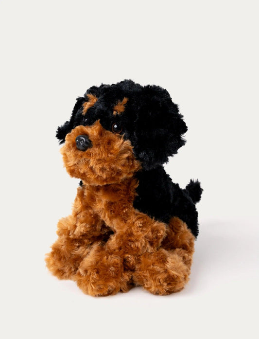 Teddykompaniet Teddy Dogs Hund Kosedyr Brun – myk og trygg brun hundebamse med lunt og vennlig blikk