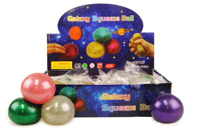 Galaxy Stressball | Squishy fidget | Assortert | 1 stk - Bamsedyra AS