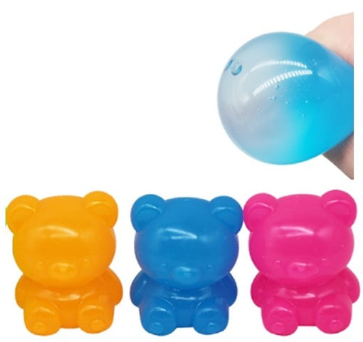 Squeeze Stretchy Teddy Bear | Assortert | 1 stk - Bamsedyra AS