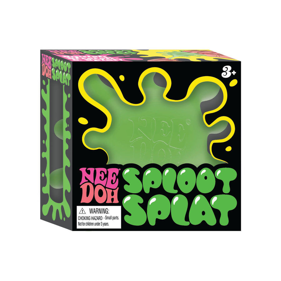 NeeDoh Sploot Splat – sidevisning av klissete form