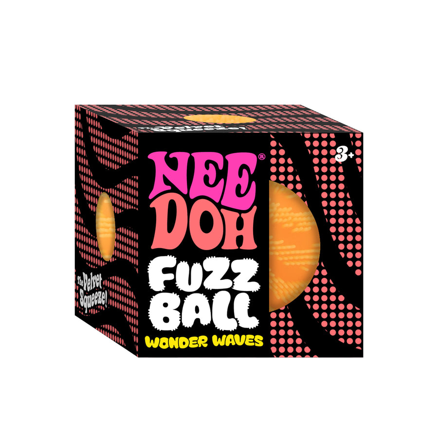 NeeDoh Fuzz Ball Wonder Waves – 5 varianter | Schylling Back View - Bamsedyra AS