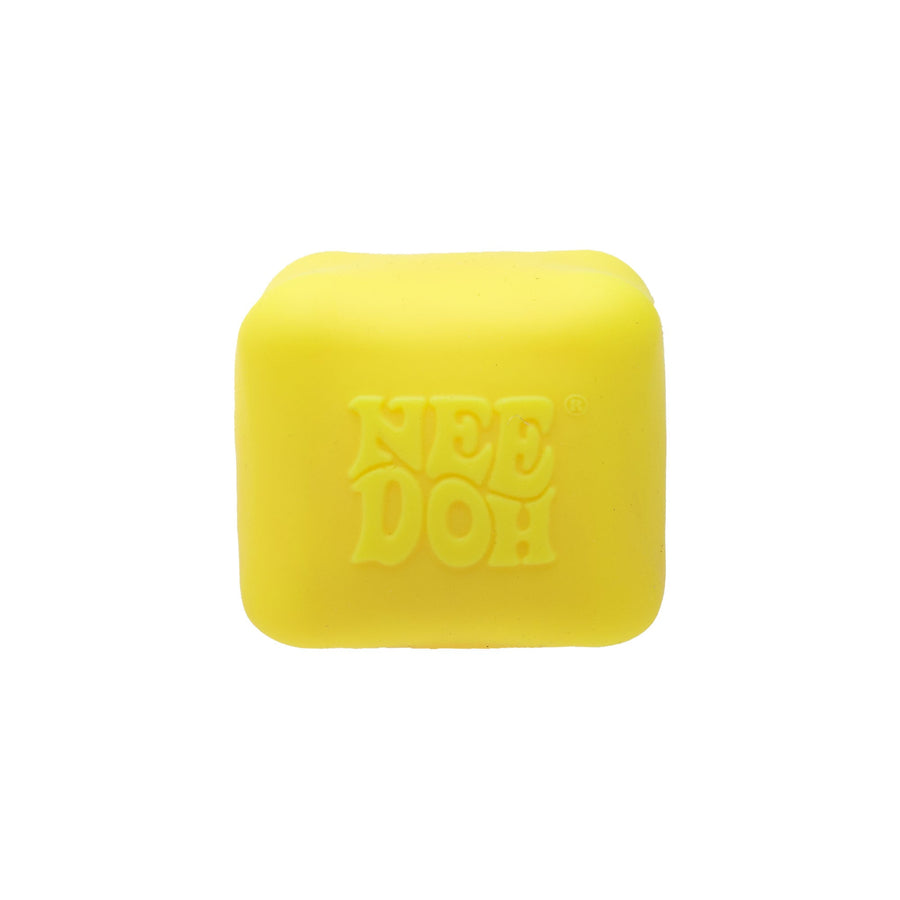 NeeDoh | Color Change Cube | 3 Asst. Back View - Bamsedyra AS
