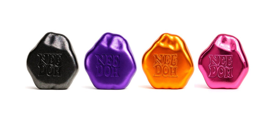 NeeDoh | Tuff Nugget | 4 Asst. Top View - Bamsedyra AS