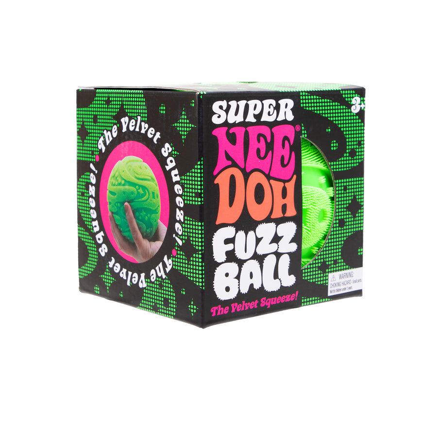 NeeDoh | Super Fuzz Ball | Assortert | Stor stressleke Feature - Bamsedyra AS