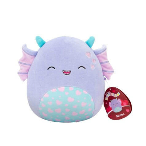 Squishmallows 19cm Heart Collection – Velg variant Back View - Bamsedyra AS