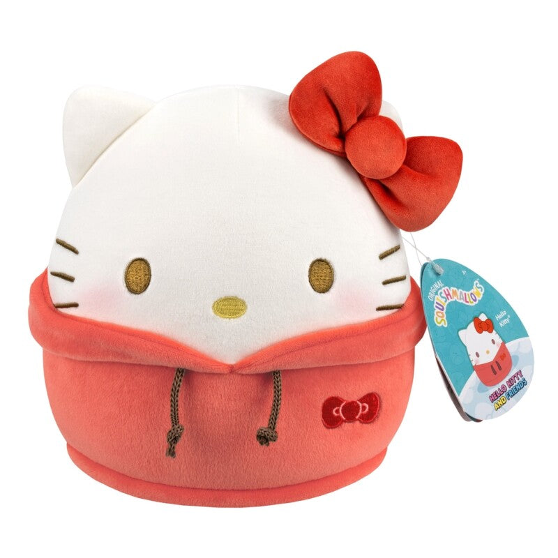 Hello Kitty Hoodie Squishmallows Back View - Bamsedyra AS