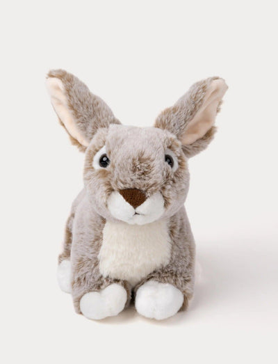 Teddykompaniet Dreamies Kaninbamse Melert – myk kanin med melert pels i rolige farger, 26 cm