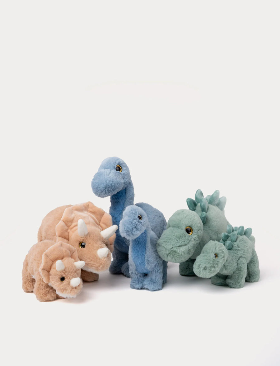 Stegosaurus bamse 27 cm – grønn | Teddykompaniet Close Up - Bamsedyra AS