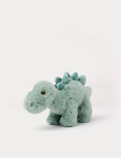 Stegosaurus bamse 27 cm – grønn | Teddykompaniet - Bamsedyra AS