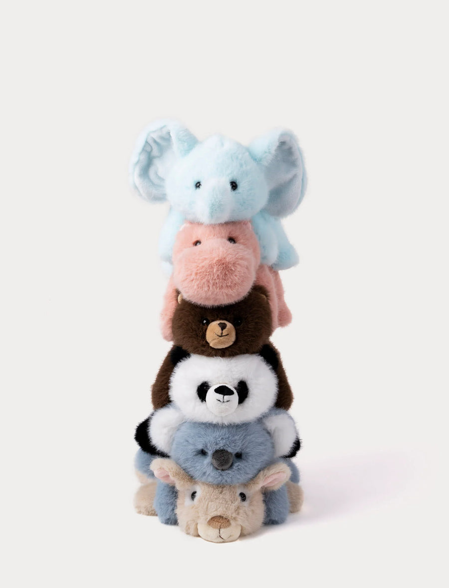 Kaninbamse Liggende 28 cm Beige | Teddykompaniet