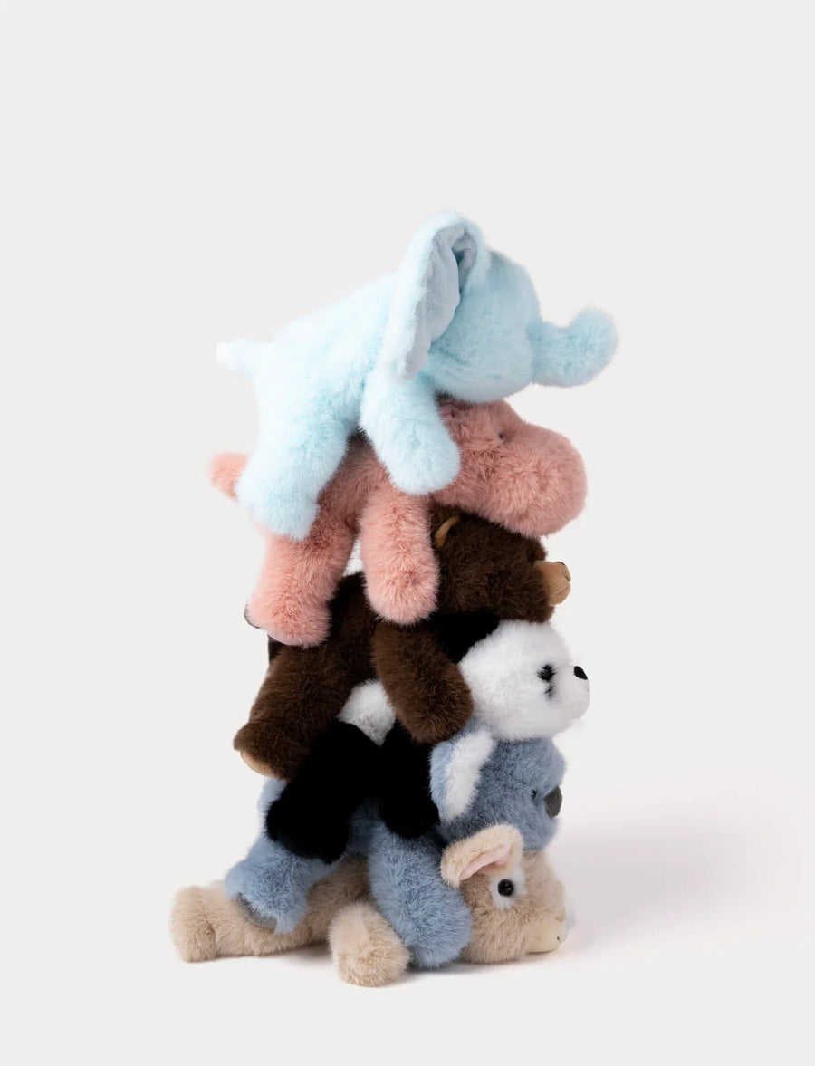 Soft Squad liggende dyrebamser fra Teddykompaniet – flere modeller