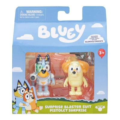 Bluey Figurer 2-pakning – offisielle Bluey og Bingo figurer fra Moose Toys