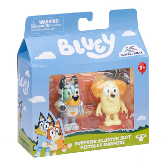 Bluey Figurer 2-pakning – offisielle Bluey og Bingo figurer fra Moose Toys