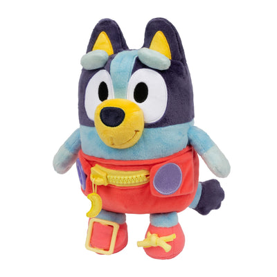Bluey Dress & Play Bamse 26 cm – offisiell kle-på-bamse med Bluey-karakter