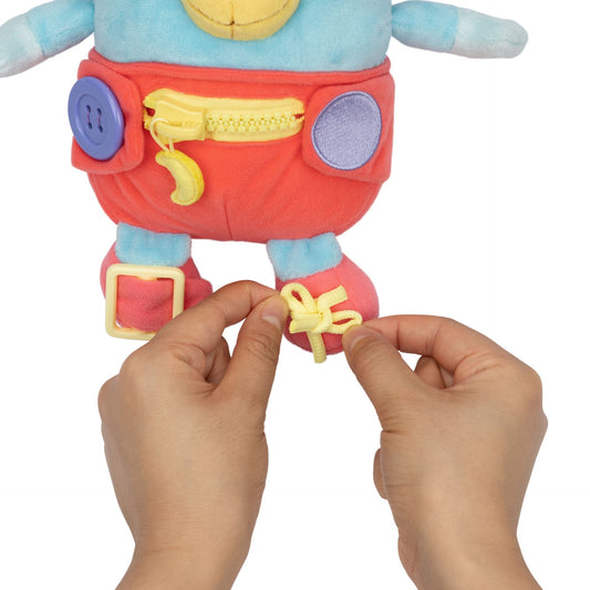 Bluey Dress & Play Bamse 26 cm – offisiell kle-på-bamse med Bluey-karakter