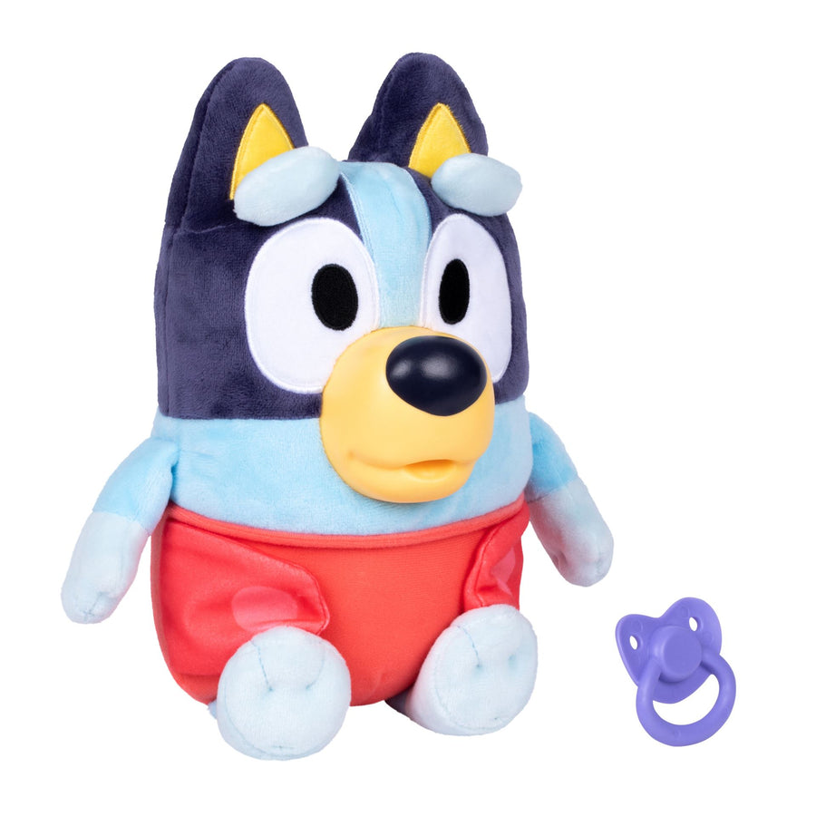 Bluey Baby bamse med lyd 25 cm Top View - Bamsedyra AS