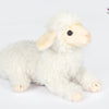 Hansa Creation Lam Kosedyr – naturtro hvit lam plysj med svart hode og bein, 20 cm