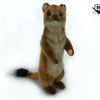 Hansa Creation | Ermine Spring | Brun/Hvit | 32 cm - Bamsedyra AS