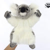 Hansa Creation Koala Hånddukke – naturtro grå koala hånddukke med runde ører, 28 cm