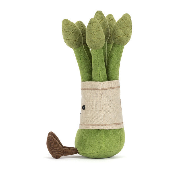 Jellycat Amuseables Asparagus sett fra siden