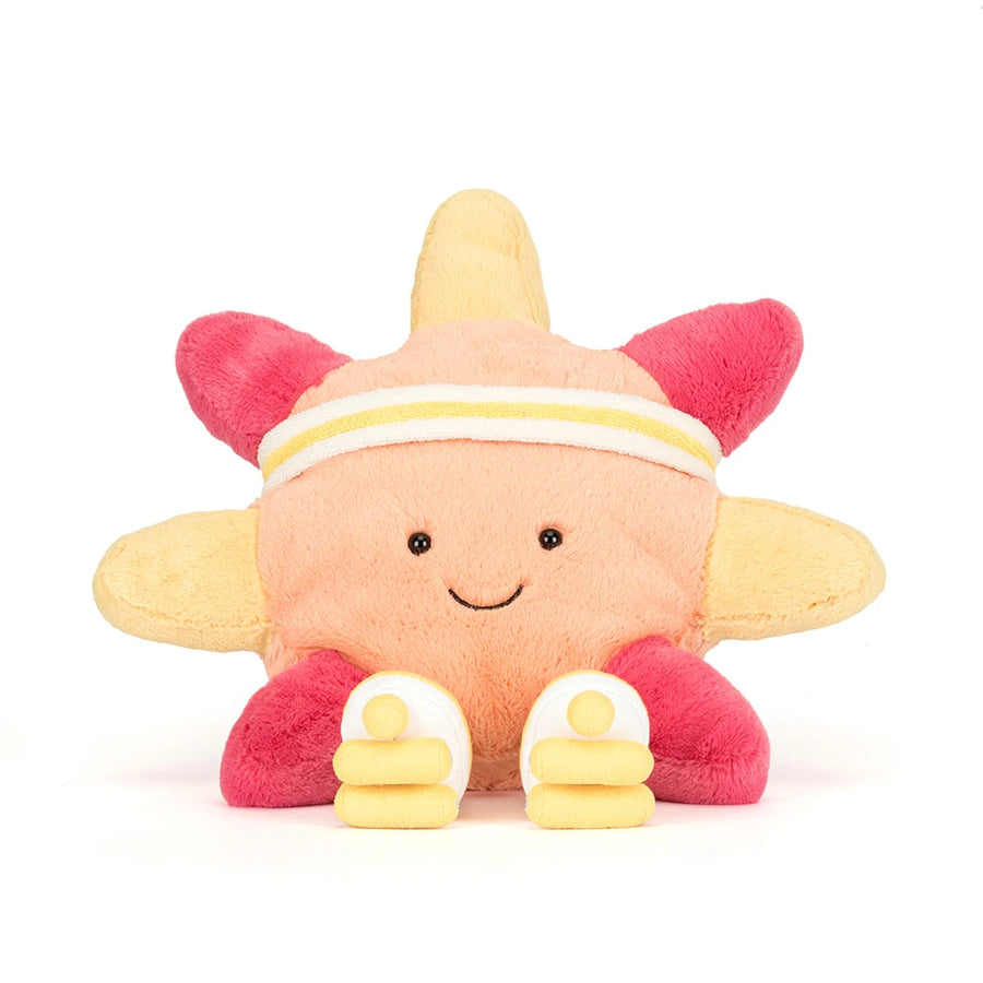 Jellycat | Amuseables Sun Roller Skates | Gul | 30 cm