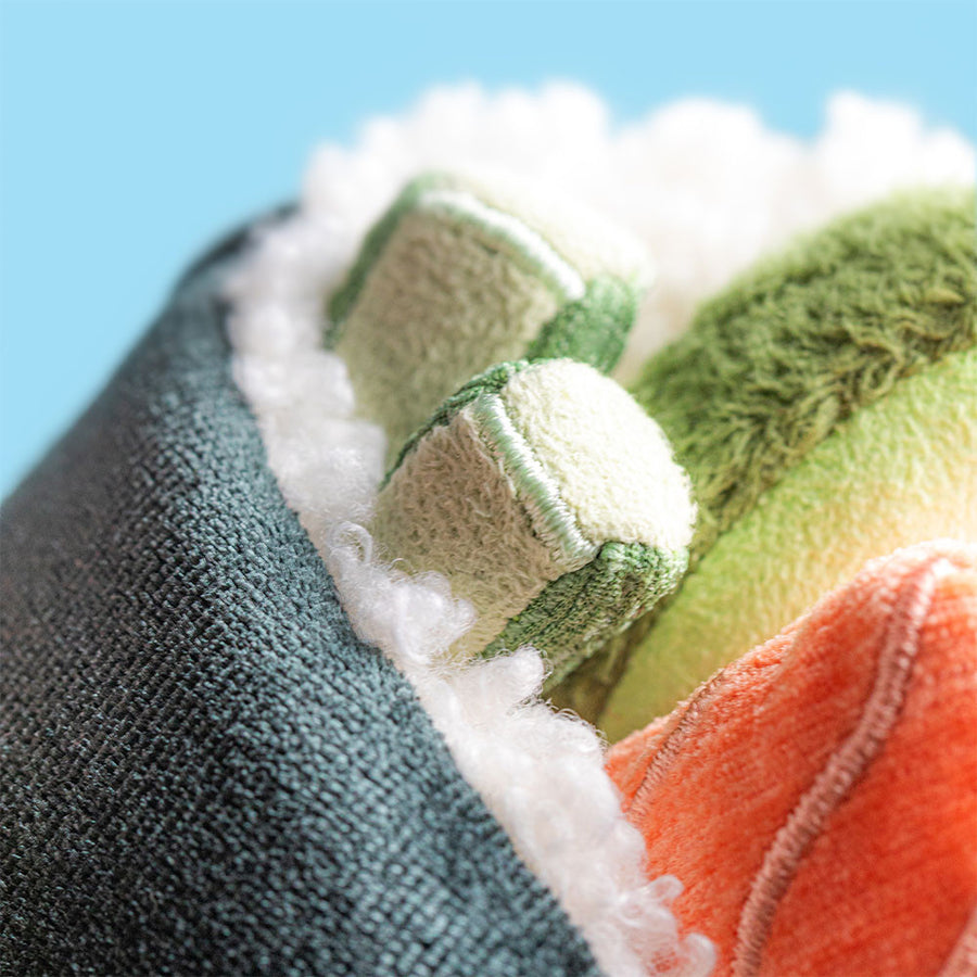 Jellycat Coneroi Temaki fra siden – temaki-sushikosedyr