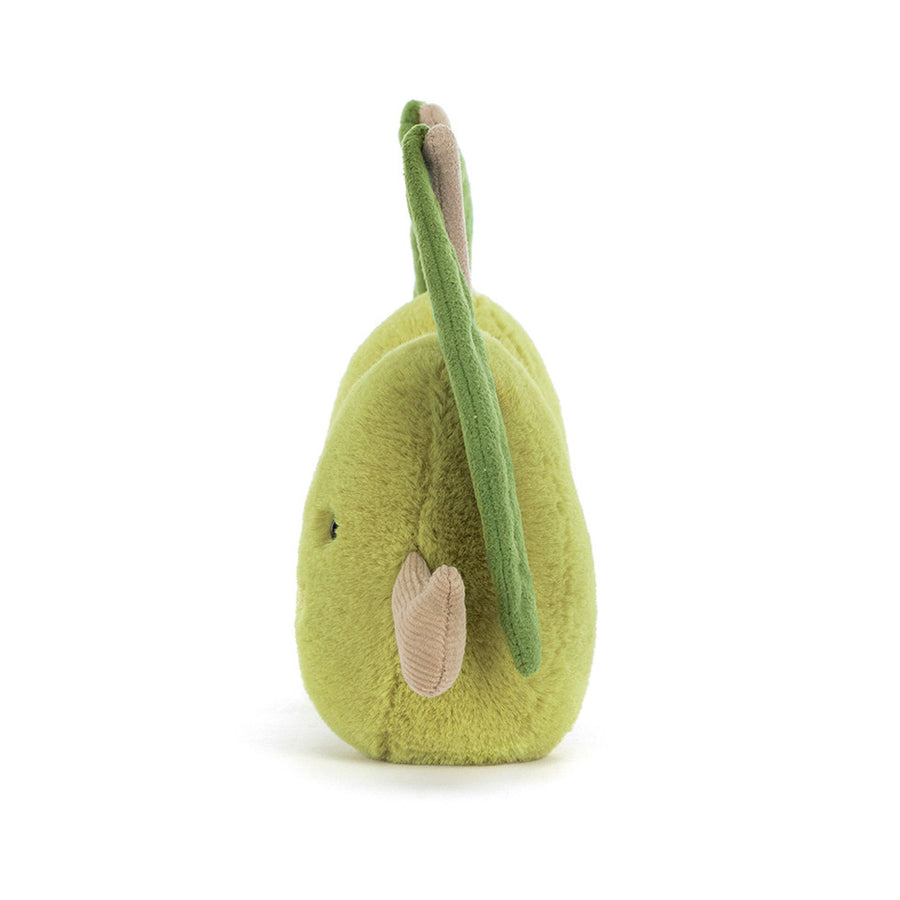 Jellycat | Amuseables Pair of Olives | Grønn | ca. 12 cm Side View - Bamsedyra AS