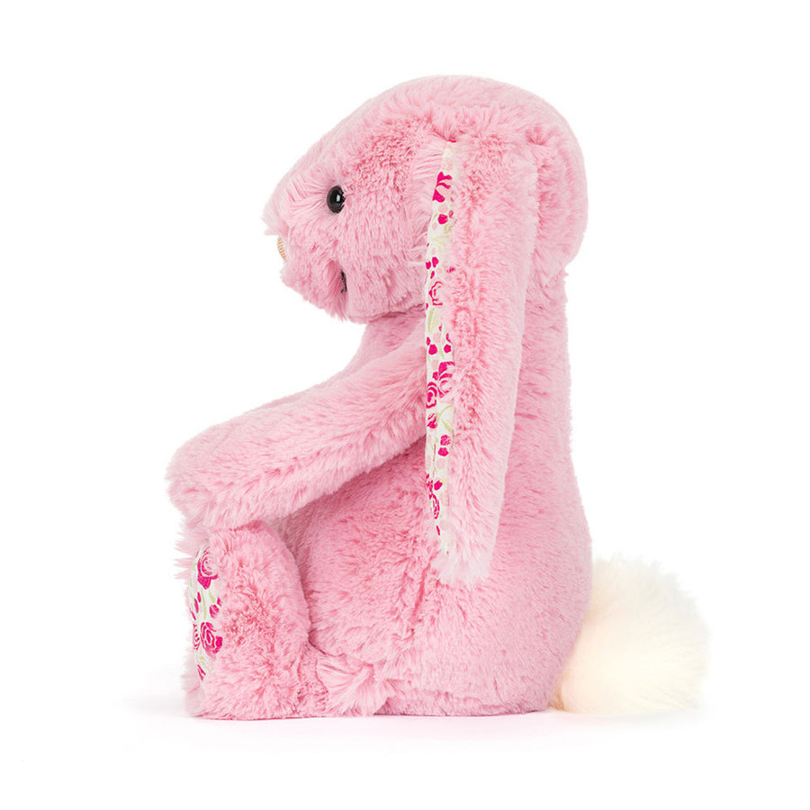 Jellycat | Blushkin Blossom Luxe Bunny Original | Rosa | ca. 31 cm Detail - Bamsedyra AS