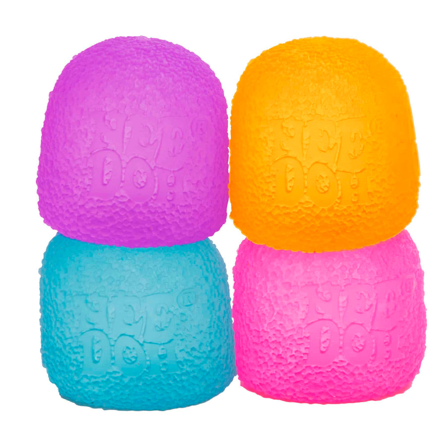 NeeDoh Gumdrop Antistressball – sidevisning med rund drops-form