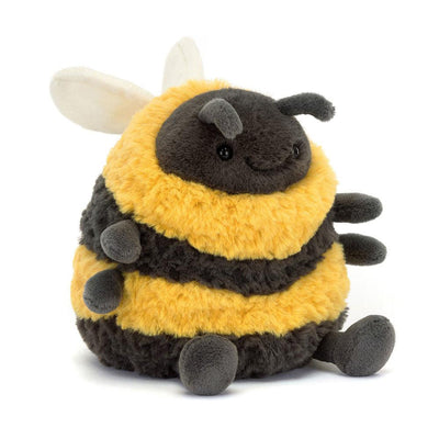 Jellycat Albee Bee – søt gul og sort stripete humle-kosedyr med myke vinger