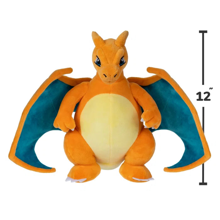 Pokémon | Charizard Kosedyr | Oransje | 30 cm