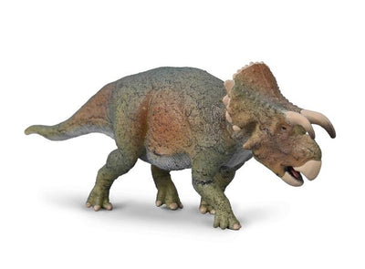 CollectA Furcatoceratops Dinosaurfigur – naturtro furcatoceratops figur, 11 cm