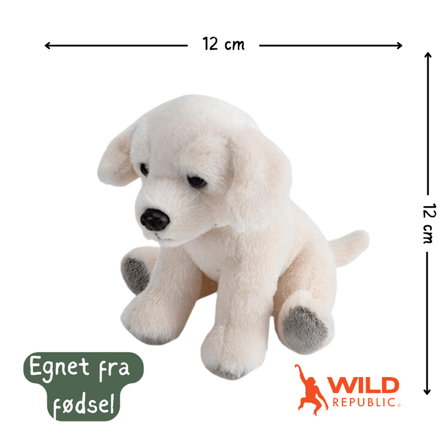 Wild Republic Pocketkins Eco Hund Kosedyr – miljøvennlige minihunder i ulike raser, myk plysj, 13 cm