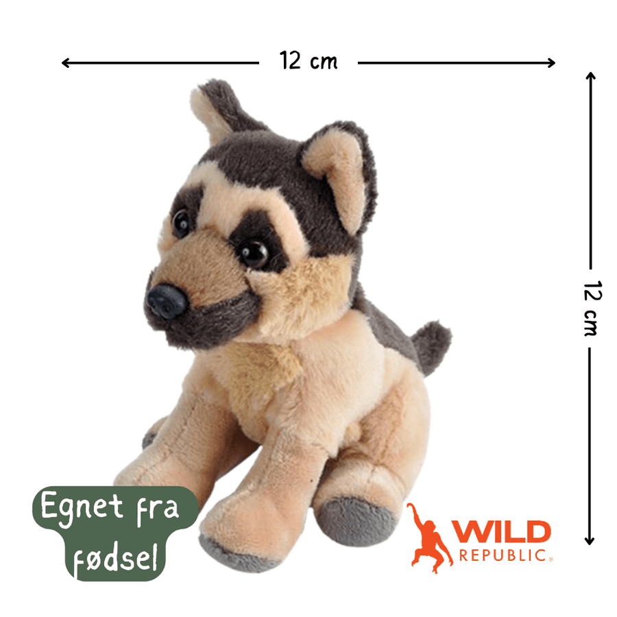 Wild Republic Pocketkins Eco Hund Kosedyr – husky og golden retriever varianter i myk plysj