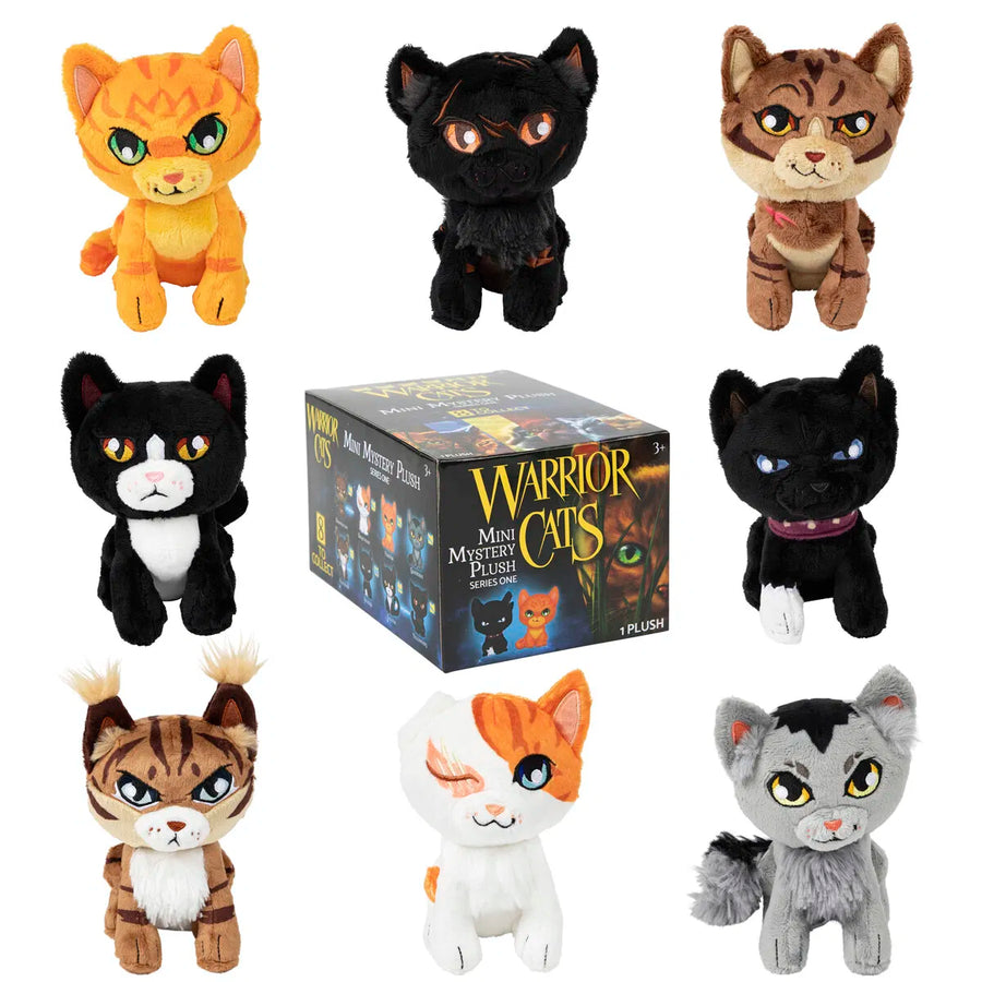 Warrior Cats | Mini Mystery Plush | Assortert | ca. 15 cm Front View - Bamsedyra AS