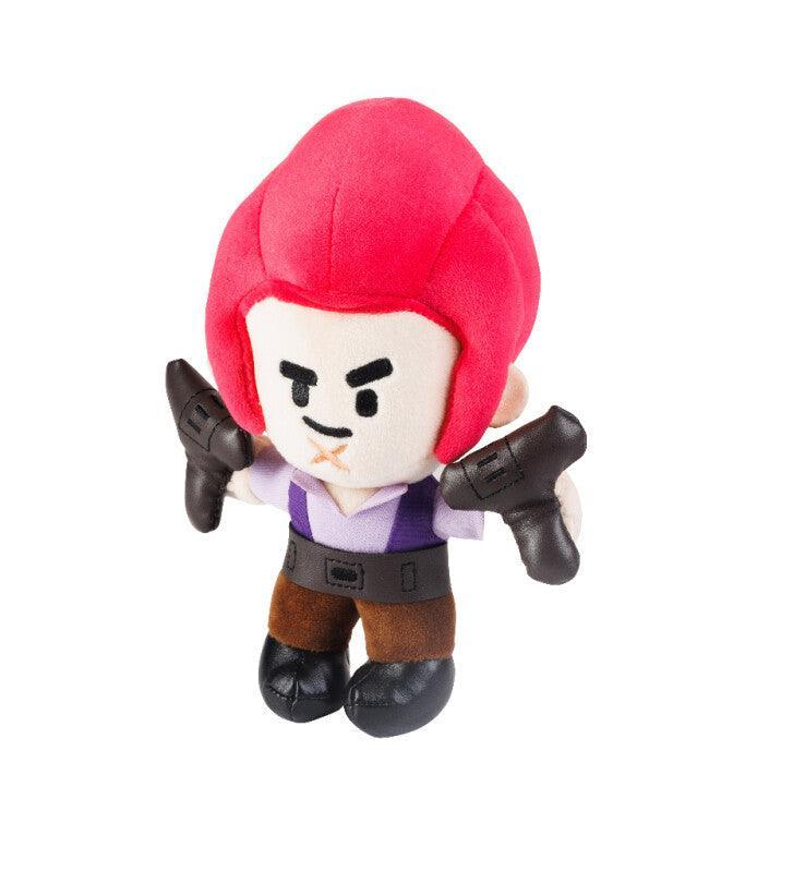 Brawl Stars 16.5cm Plush Figures - Including Bo, Crow, Shelly, Nita, Colt, and El Primo - Bamsedyra AS