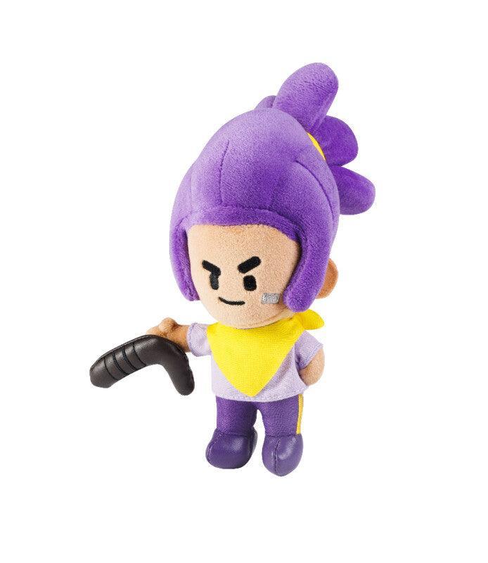 Brawl Stars 16.5cm Plush Figures - Including Bo, Crow, Shelly, Nita, Colt, and El Primo - Bamsedyra AS