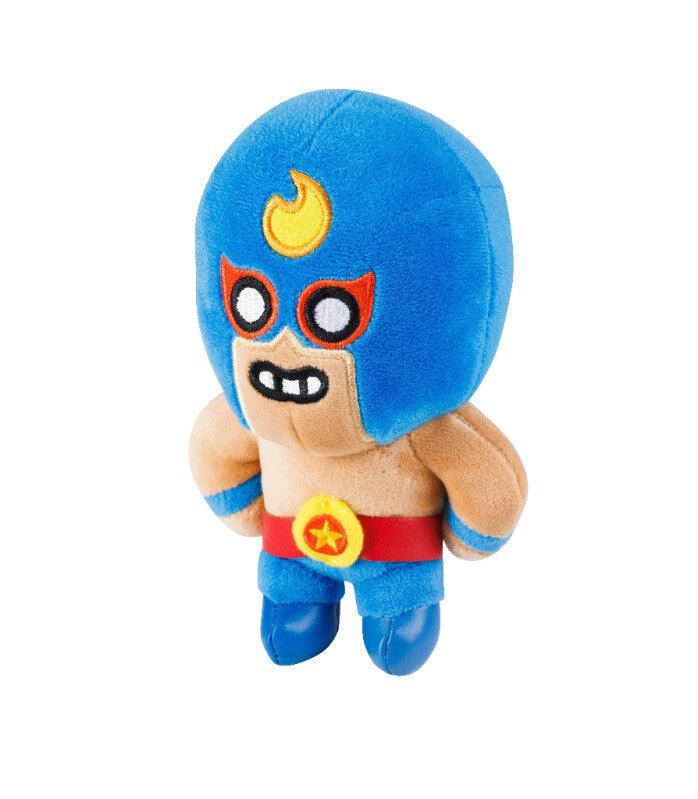 Brawl Stars 16.5cm Plush Figures - Including Bo, Crow, Shelly, Nita, Colt, and El Primo - Bamsedyra AS