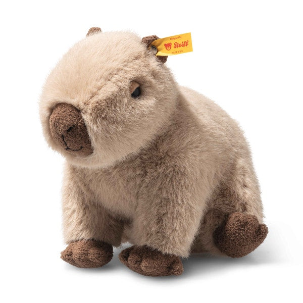 Steiff Chip Kapibara Kosedyr – unikt og sjarmerende kapibara-kosedyr i beige plysj, 23 cm