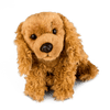 Living Nature Cocker Spaniel Hundekosedyr – naturtro cocker spaniel med kastanjebrun silkemyk pels og hengende ører, 27 cm