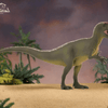 CollectA Allosaurus Dinosaurfigur – naturtro allosaurus rovdyr figur