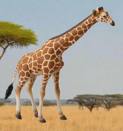CollectA Sjiraff Figur – naturtro sjiraff med karakteristiske flekker og lang hals