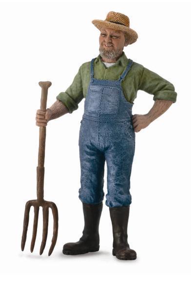 CollectA Bonde Figur (Mann) – naturtro bondemann figur