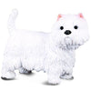 CollectA West Highland Terrier Hundefigur – naturtro hvit westie figur