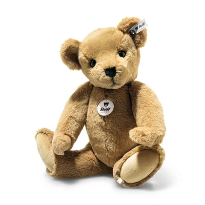 Steiff Lio Teddybjørn – imponerende og robust brun bamse i myk plysj, 35 cm