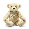Steiff Luca Teddybjørn – elegant beige bamse i myk luksuriøs plysj med vennlig uttrykk, 30 cm