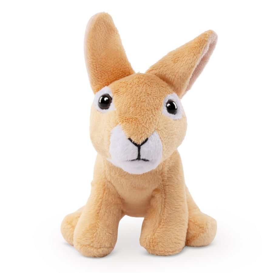 Living Nature Mini Pinnsvin Kosedyr – naturtro miniatyr-pinnsvin med pigger og lys brun mage, 10 cm