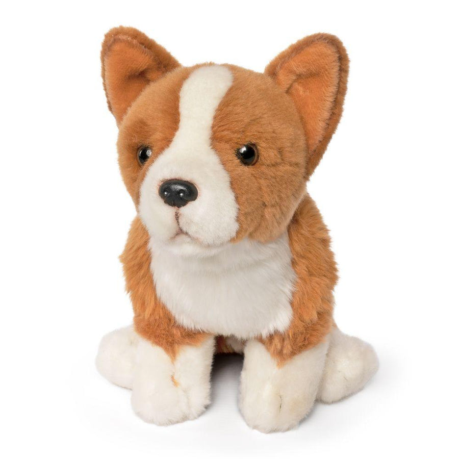 Living Nature Corgi Hundekosedyr – sidevisning med karakteristisk kort og kompakt kropp