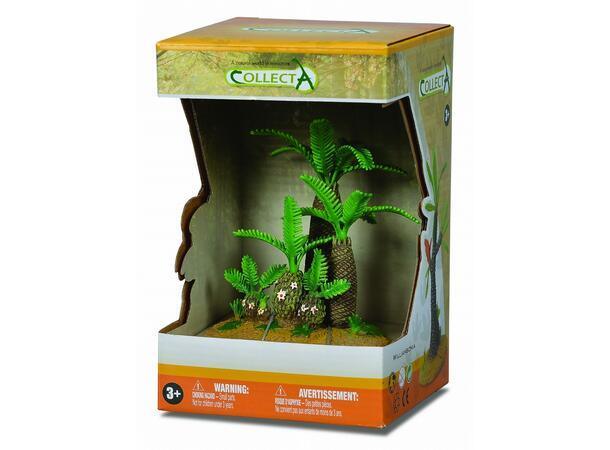 CollectA Forhistoriske Plante Figurer – sidevisning av naturtro prehistoric planter